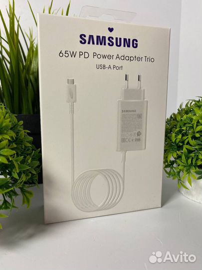 Зарядка Samsung 45 w комплект (блок + кабель)