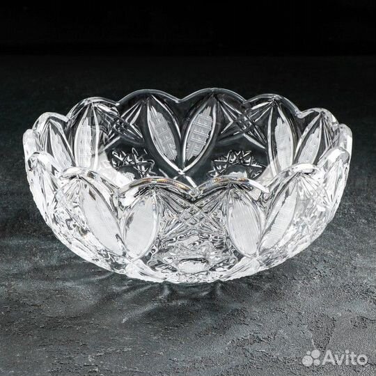 Хрустальная салатница