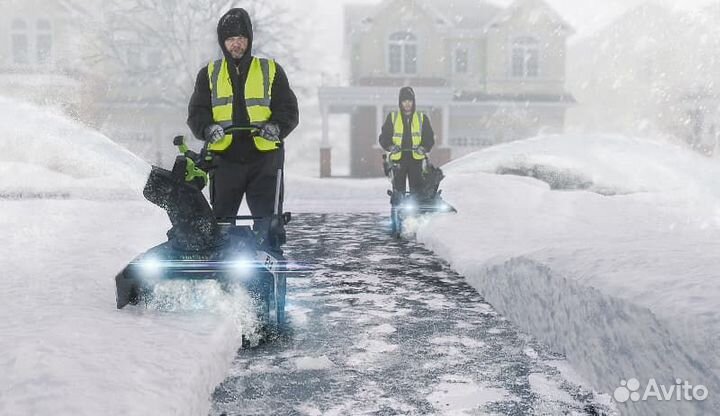 Снегоуборщик Grenworks 82V GD82ST