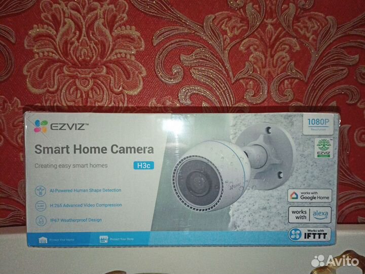 Камера видеонаблюдения wifi уличная