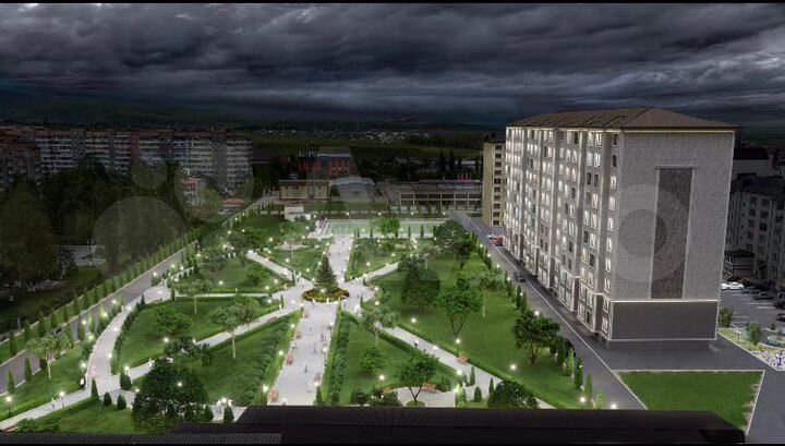 3-к. квартира, 122,5 м², 2/10 эт.