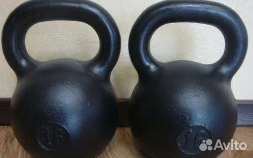 Гиря 16 кг бу пара