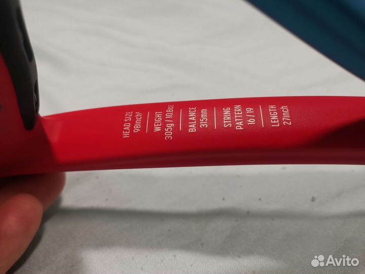 Ракетка yonex vcore 98 isometric