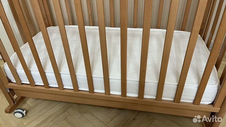 Детская кроватка Papaloni Джованни + матрас