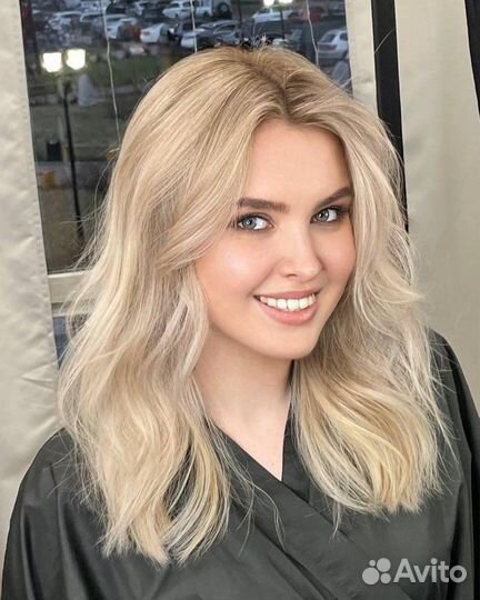 Сложное окрашивание волос парикмахер колорист