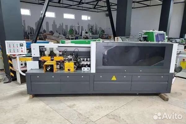 Кромкооблицовочный станок c прифуговкой