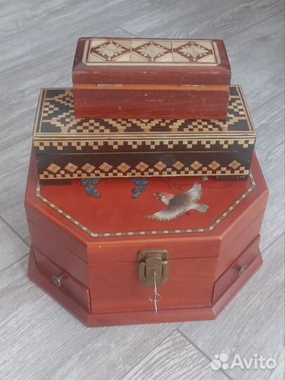 Шкатулка для украшений дерево