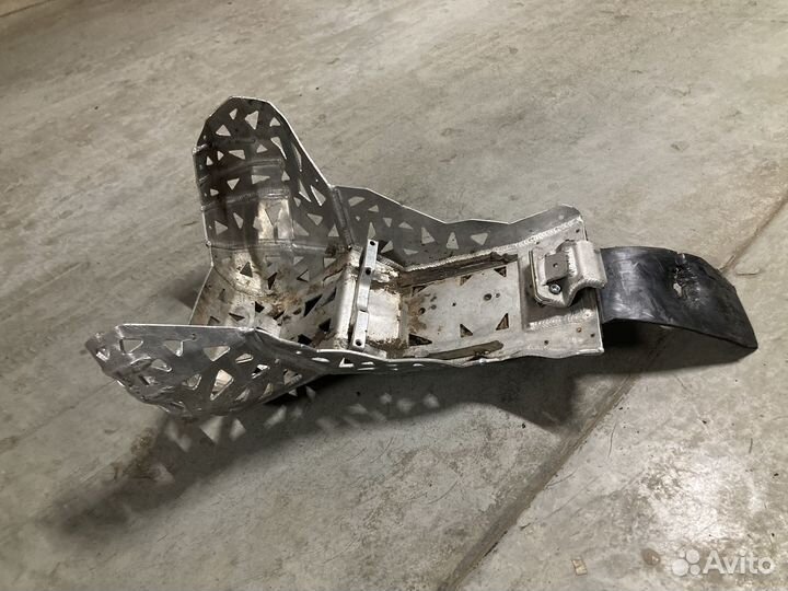 Защита резонатора ktm