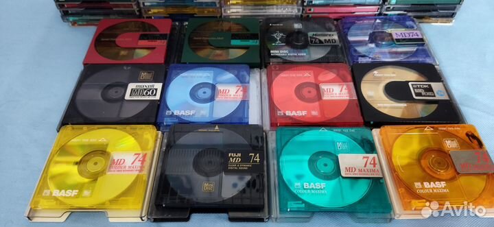 MD диски с записью