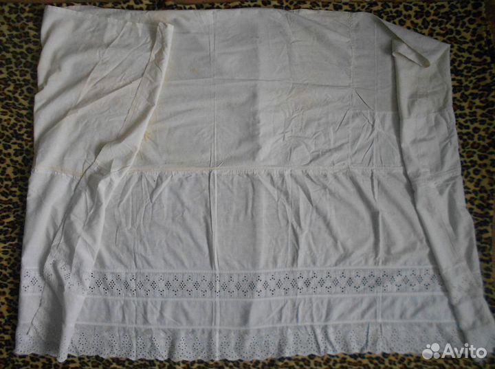 Подзоры, полотенца, наволочки с кружевом и др.СССР