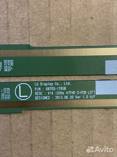 Lg 47lb673b планки матрицы