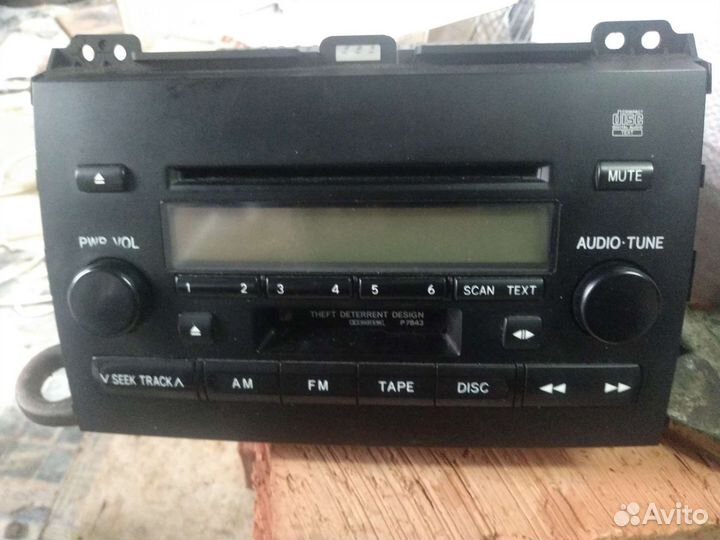 Магнитола Toyota Prado 86120-60531