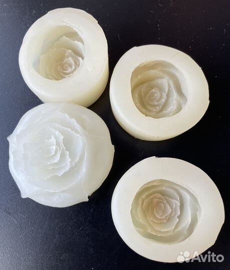 Силиконовый молд для шоколада роза