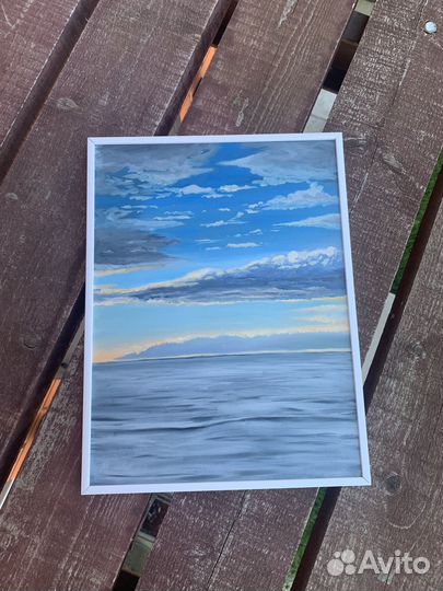 Картина маслом на холсте, формат А3 (30х42)