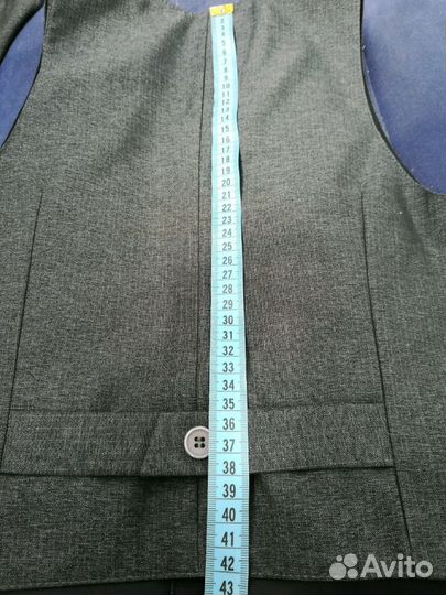 Костюм школьный серый Баловень