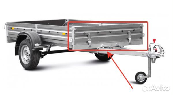 Борт на прицеп передний мзса 817702.012 (03.012;