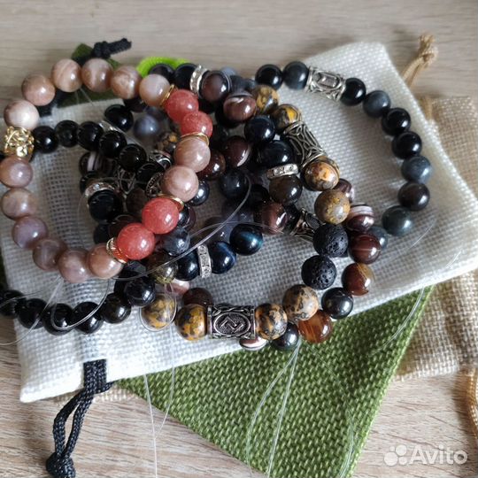 Браслеты из натуральных камней