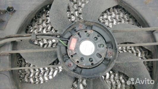 Вентилятор радиатора chevrolet cruze J300 (UNI02KE