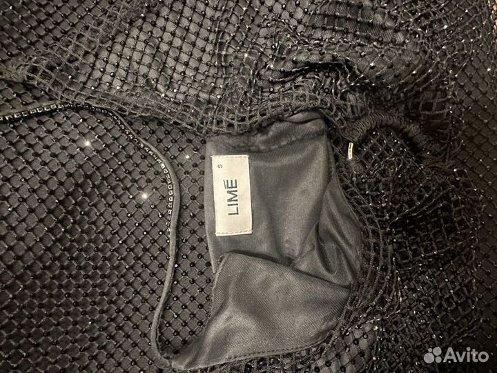 Юбка и топ lime S