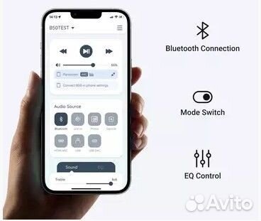 Стерео усилитель с двусторонним блютуз Arylic B50