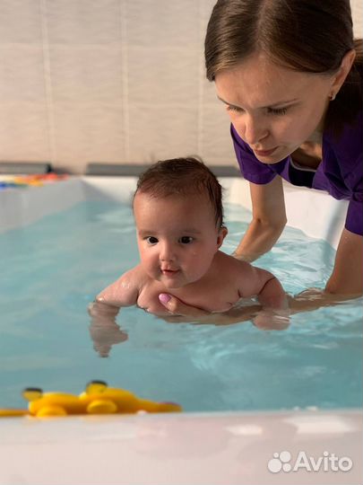 Детский массаж на дому/ Грудничковое плаванье