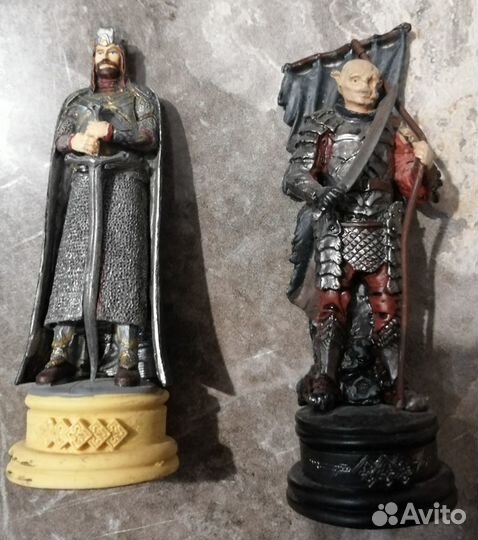 Шахматы. Властелин колец. Арагорн и Готмог