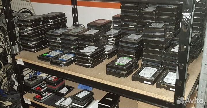 Жёсткие диски, DVD-RW, оперативная память