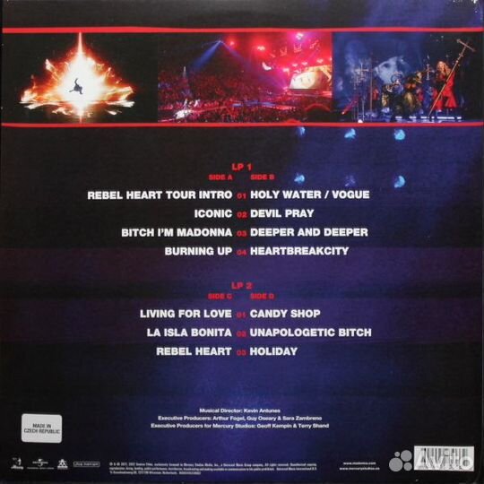 Madonna - Rebel Heart Tour (Purple Swirl) (2LP)