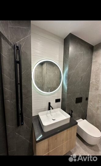 Ремонт ванной комнаты под ключ. Ремонт санузла