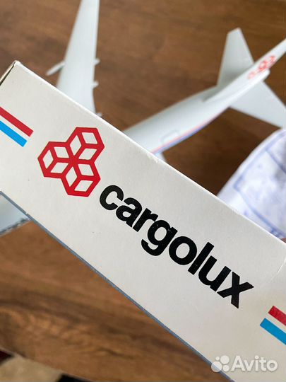 Модель самолета Boeing 747-400F Cargolux