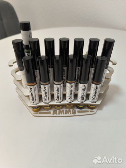 Набор масляных красок AmmoMig Oldbrusher