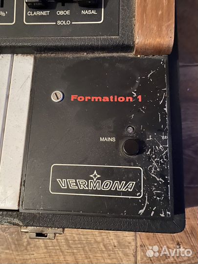 Электроорган Vermona formation 1 (Германия)