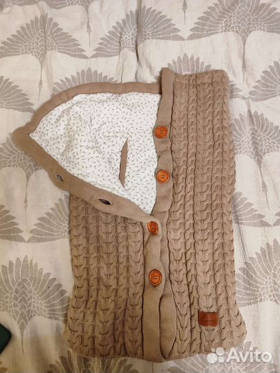 Конверт (одеяло) детский утепленный, на выписку