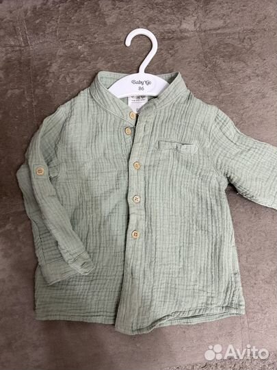 Рубашка муслиновая 86