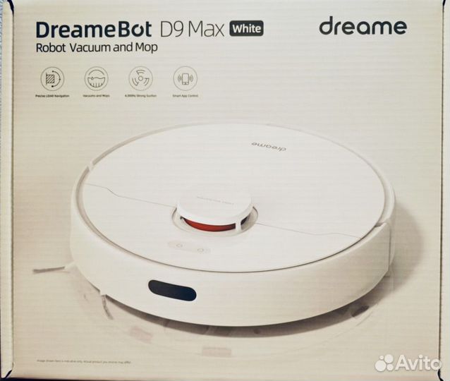 Робот-пылесос Dreame D9 Max White