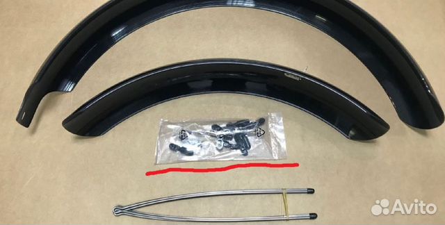 Крепёж для крыльев фэтбайка/Крепёж/Фонарь