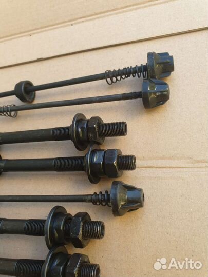 Оси под эксцентрик или гайку, передние или задние