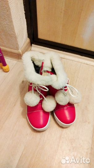 Сапоги зимние детские 27