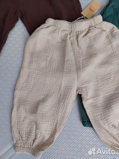 Штанишки детские муслин
