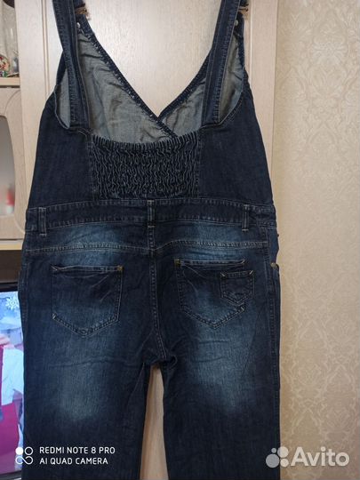 Джинсы комбинезон для беременных
