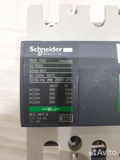 Выключатель - разъединитель Schneider и eaton