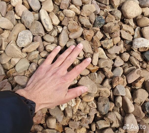 Гравий кабаковский на газеле самосвале