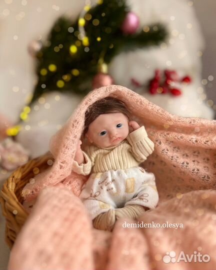 Кукла мини реборн Мирабэль