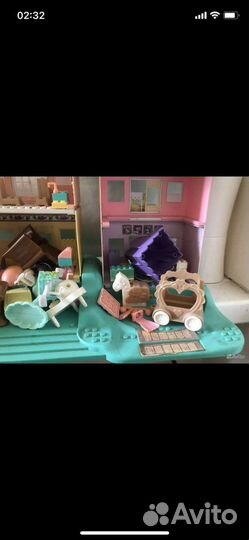 Sylvanian Families lego bloks домик барби