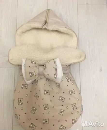 Конверт для выписки/ подстилка в коляску,санки