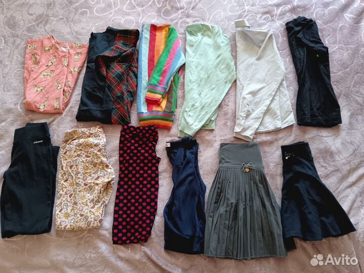 Одежда пакетом на девочку 134