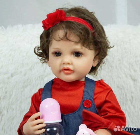 Кукла Реборн девочка можно купать