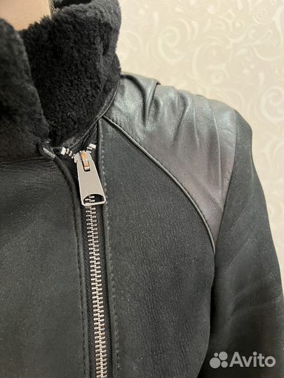 Дубленка натуральная женская 42