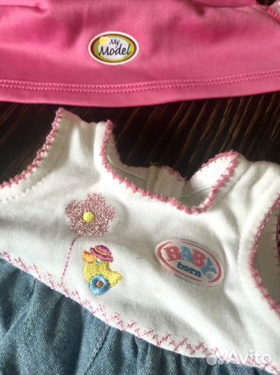 Одежда для куклы Baby born, оригинал