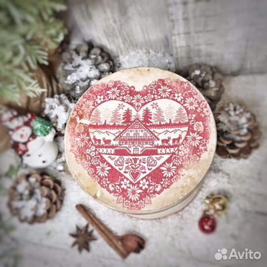 Новогодний короб, шкатулка Рождественский подарок